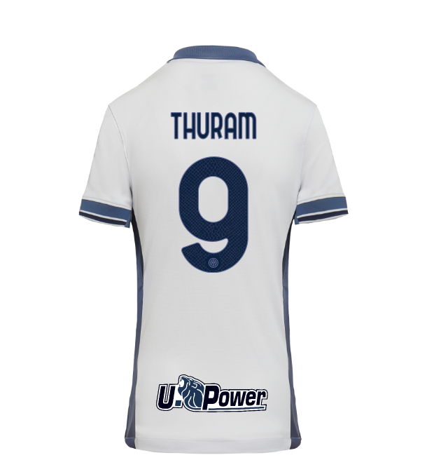 im nike frauen auswÄrtsstadion trikot 202425 – 9 marcus thuram Kollektion | Inter Fussball Shirts in Deutschland