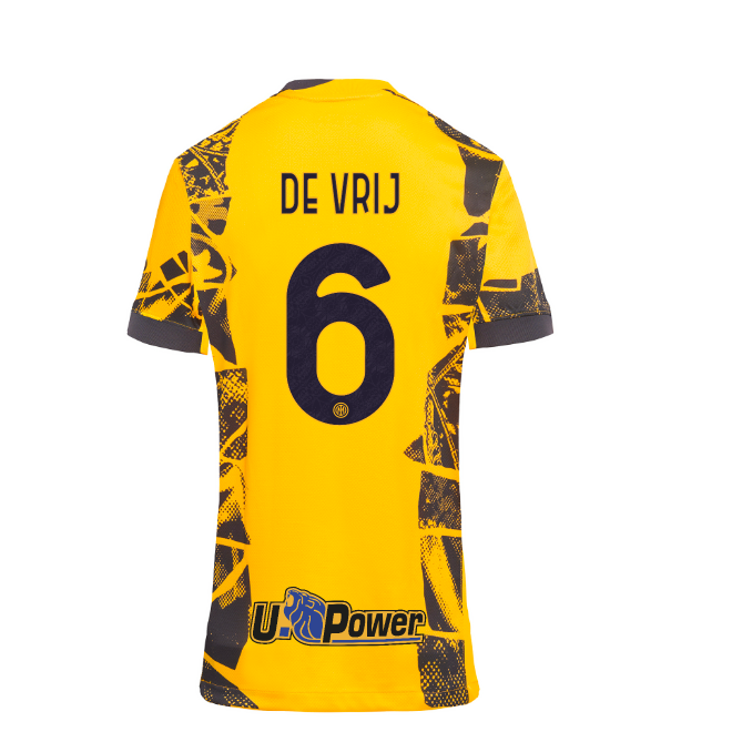 im nike frauen drittes set stadion-trikot 202425 – 6 stefan de vrij Kollektion | Inter Fussball Shirts in Deutschland