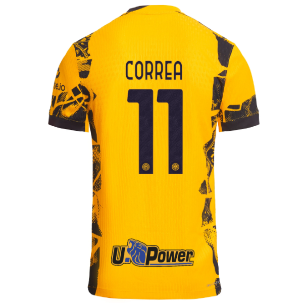 im nike herren drittes set spiel-trikot 202425 – 11 joaquín correa Kollektion | Inter Fussball Shirts in Deutschland