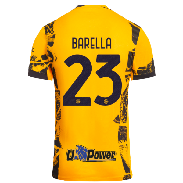 im nike herren drittes set stadion-trikot 202425 – 23 nicolò barella Kollektion | Inter Fussball Shirts in Deutschland