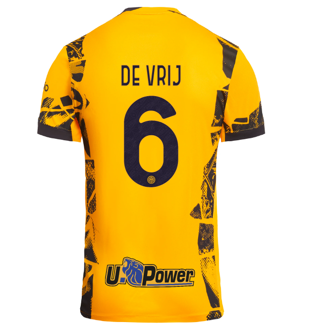 im nike herren drittes set stadion-trikot 202425 – 6 stefan de vrij Kollektion | Inter Fussball Shirts in Deutschland