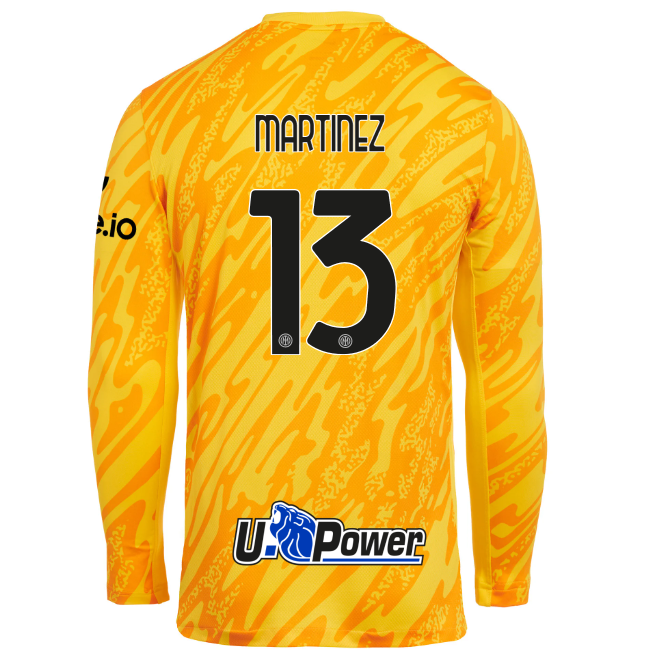 im nike herren torwart-auswÄrtstrikot 202425 – 13 josep martínez Kollektion | Inter Fussball Shirts in Deutschland
