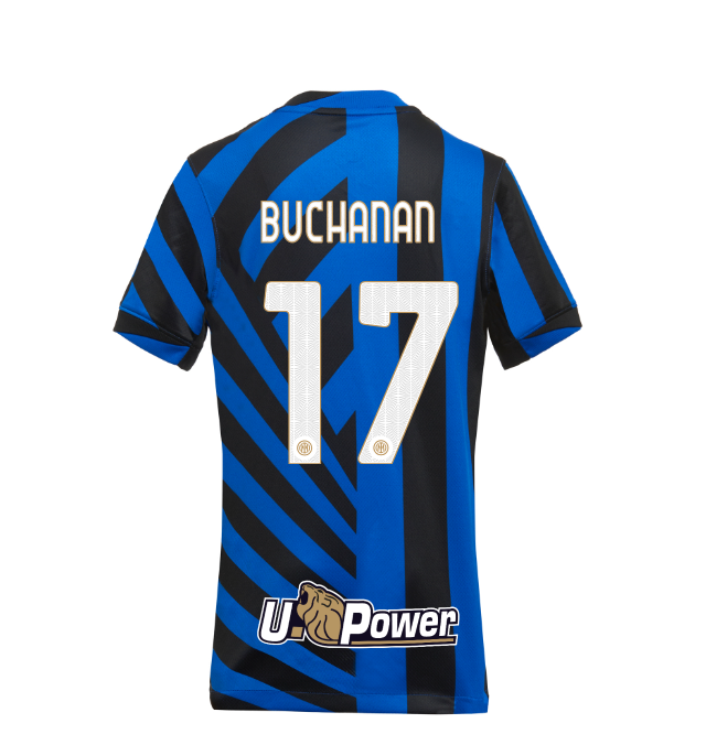 im nike kids heimstadion-trikot 202425 – 17 tajon trevor buchanan Kollektion | Inter Fussball Shirts in Deutschland