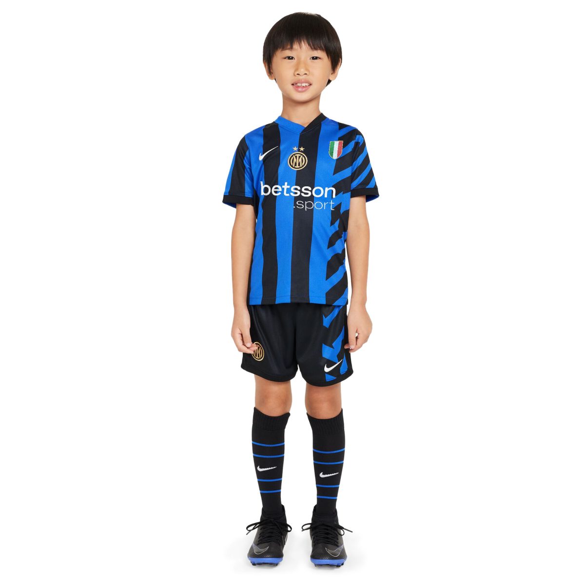 im nike kinder minikit heim 202425 with custom printing Kollektion | Inter Fussball Shirts in Deutschland